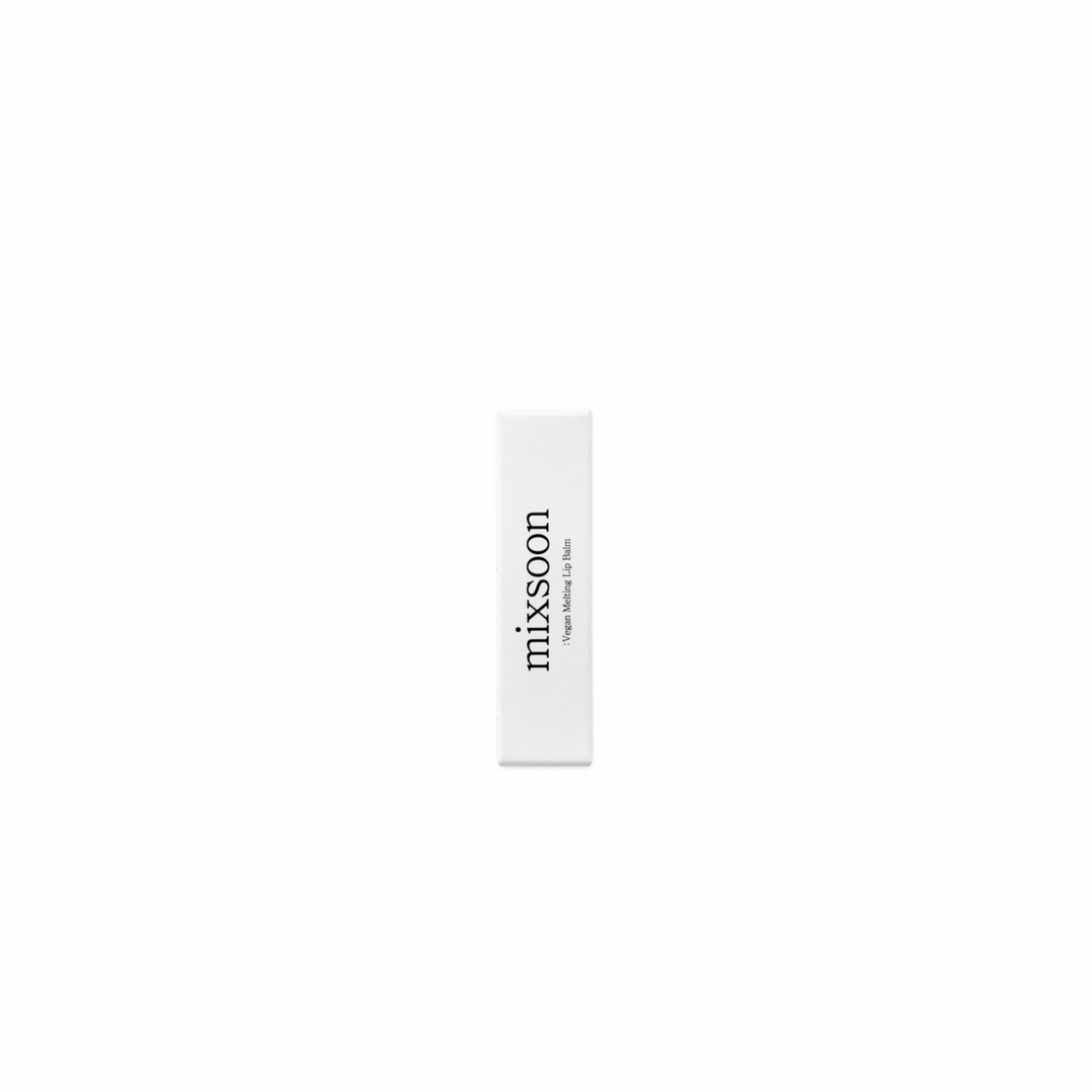 MIXSOON - Vegan Melting Lip Balm - Veganer Lippenbalsam - 01 Klar - 4.1g