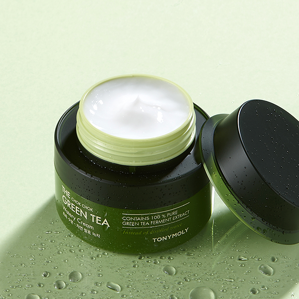 TONYMOLY - The Chok Chok Green TeaWatery Cream 60ml - Gesichtscreme