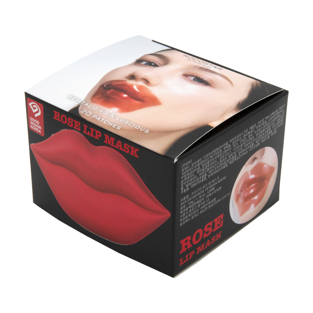Kocostar - Lippenmaske Rose 20 pcs Romantic Lip Mask