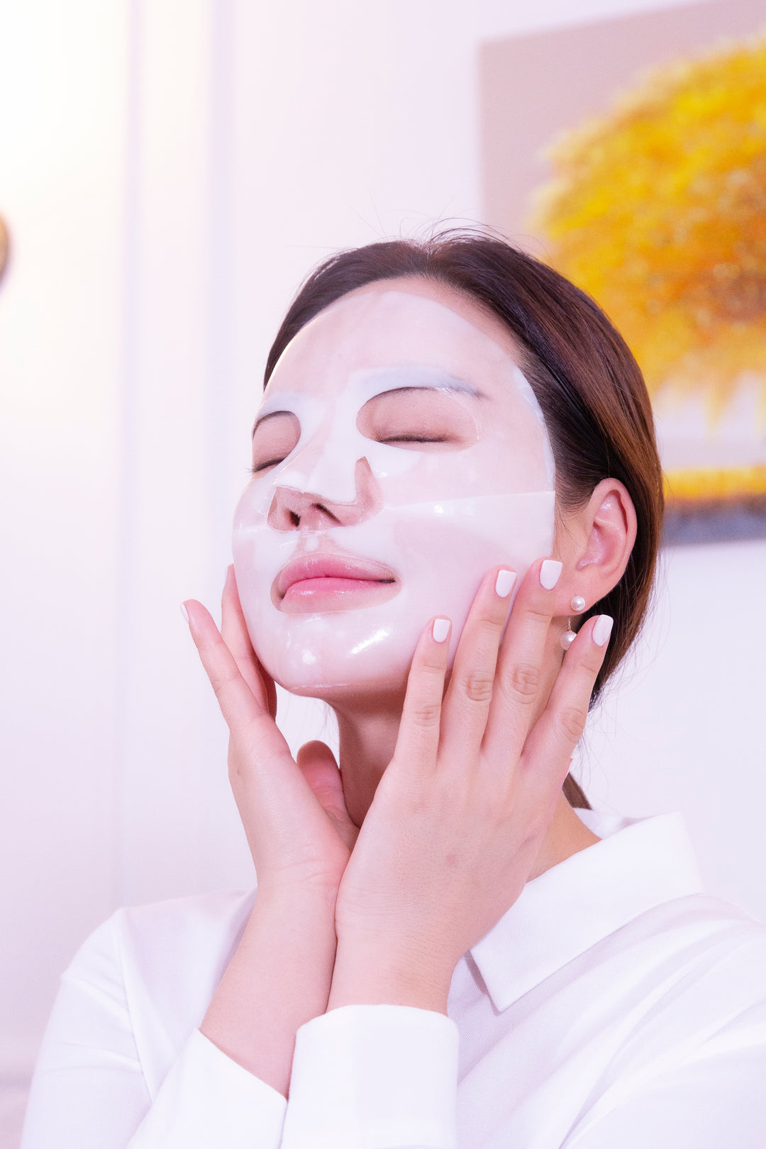 KOCOSTAR A.M. SUNDAY HAPPY HYDROGEL MASK 5 PCS - Gesichtsmaske