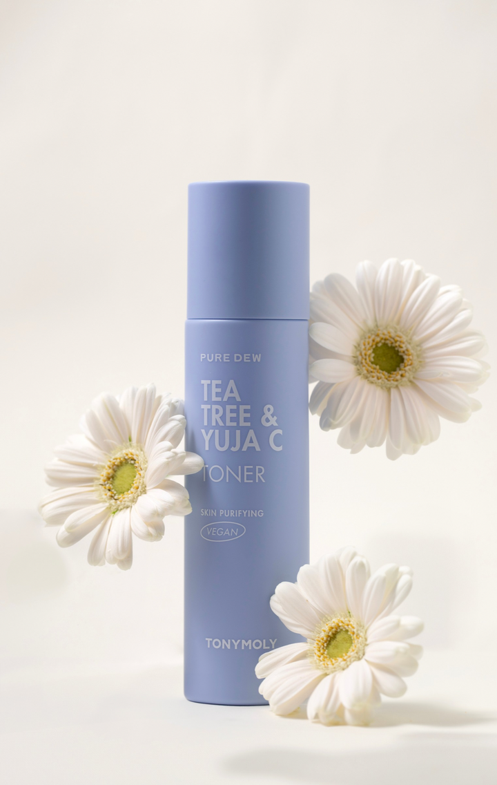 TONYMOLY Pure Dew Tea Tree & Yuja C Purifying Toner 150ML