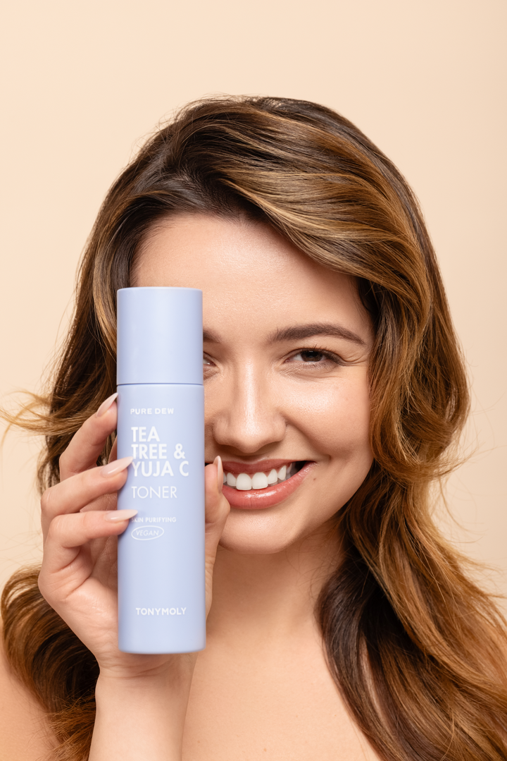 TONYMOLY Pure Dew Tea Tree & Yuja C Purifying Toner 150ML